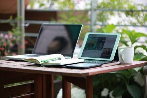 notebook, ipad, freelance